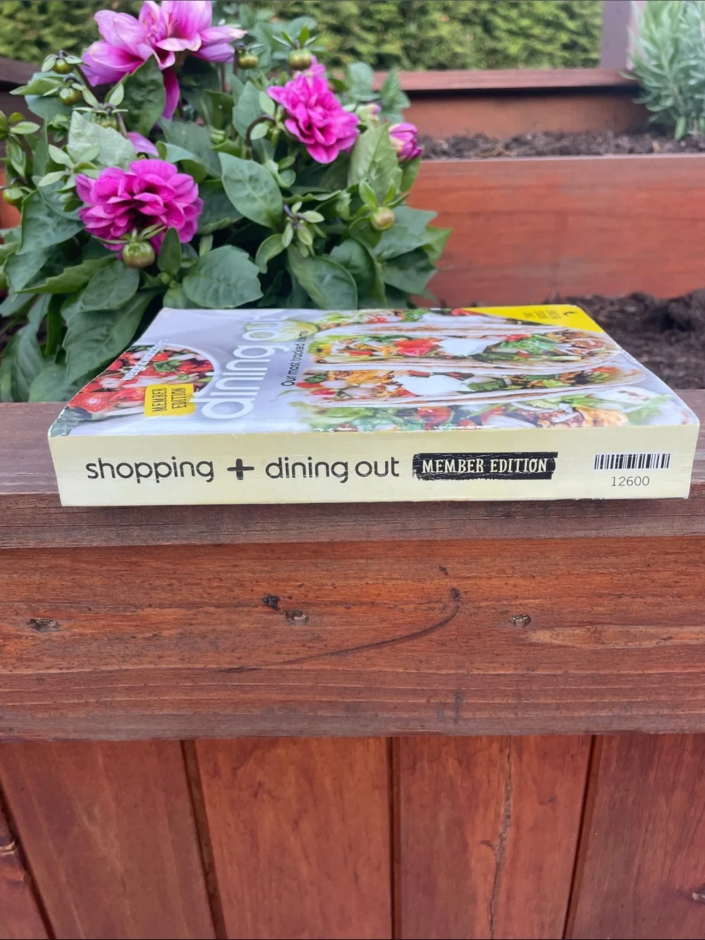 Weight Watchers Dining Out Cookbook — White, Green & Yellow Cover with Tacos